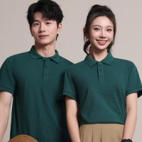 polo衫工作服定制t恤纯棉短袖工装刺绣翻领员工文化衫衣服